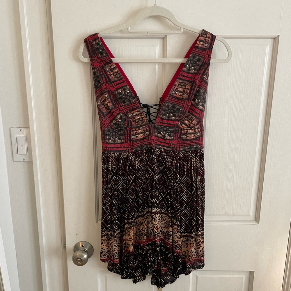 Free People Dress, Lace up back